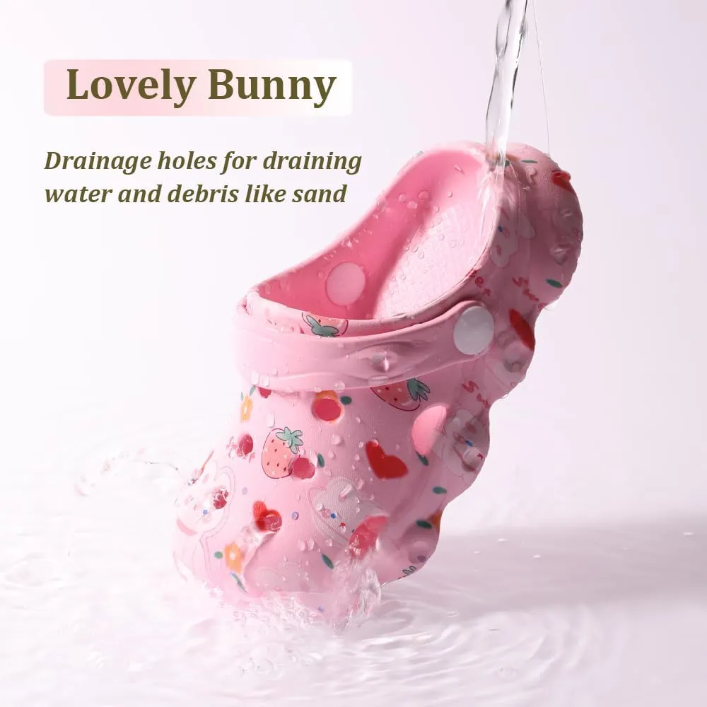 Kids Clogs Boys Girls Toddler Dinosaur Slip on Slide Garden Shoes Cartoon Beach Pool Kids Clog Sandals Slippers Water Clogs