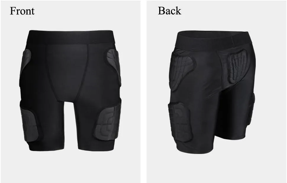 Kids Padded Shorts Protective Underwear Hip Butt Pad Compression Shorts