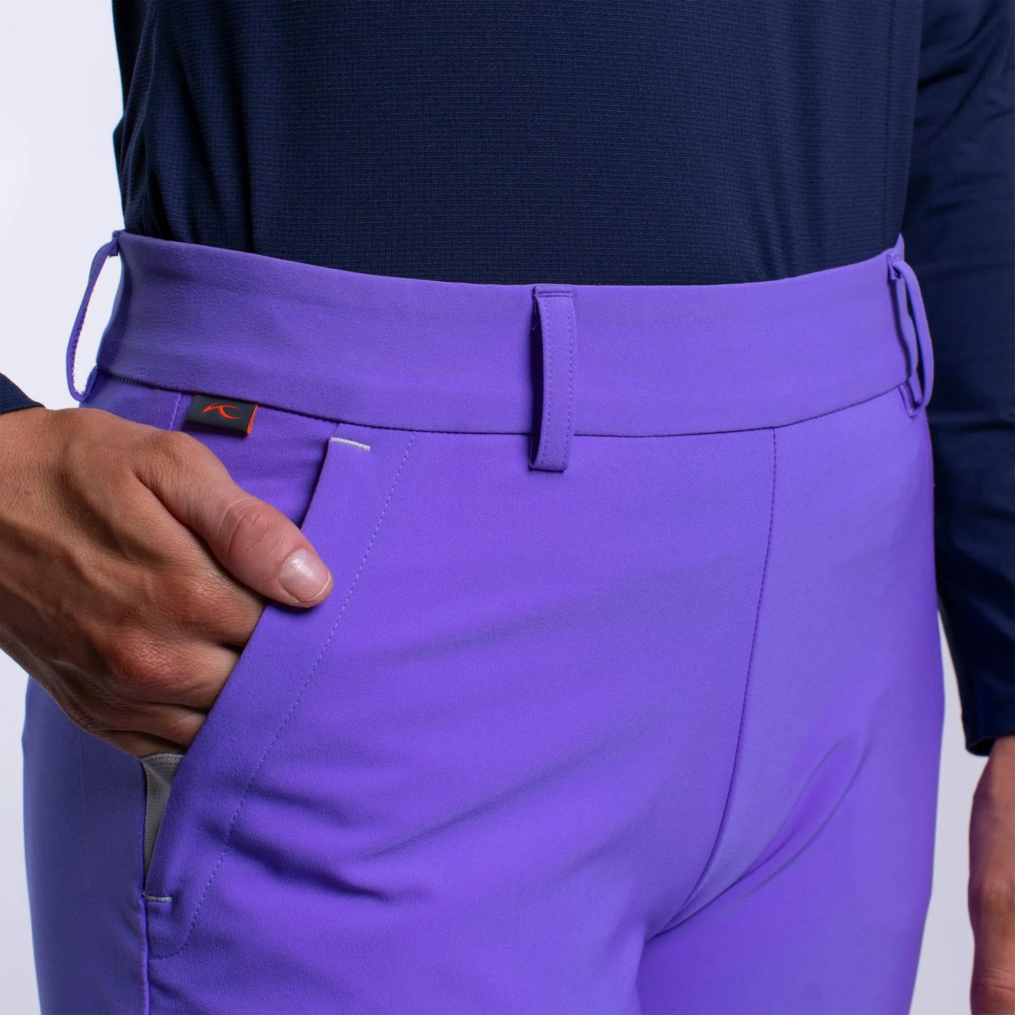 KJUS Ice Light 7/8 Ladies Golf Treggings Ultra Violet
