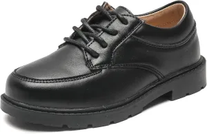 kkdom Boys Girls Classic Lace-Up Comfort Oxfords School Uniform Dress Shoes Loafer Flats (Toddler/Little Kid)