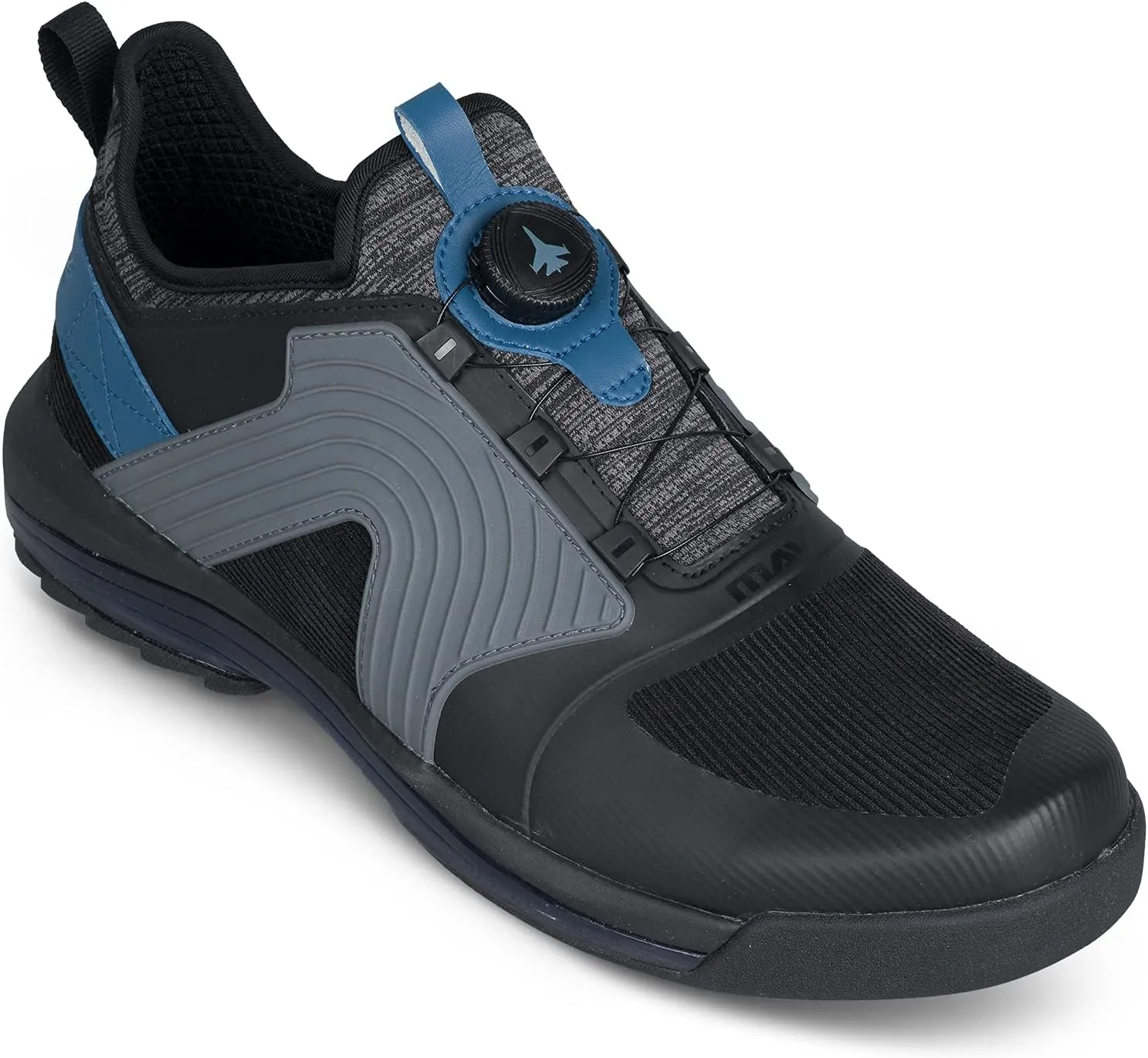 KR Strikeforce Men's Medium Maverick FT Black/Cobalt Left Hand Bowling Shoes Size 13