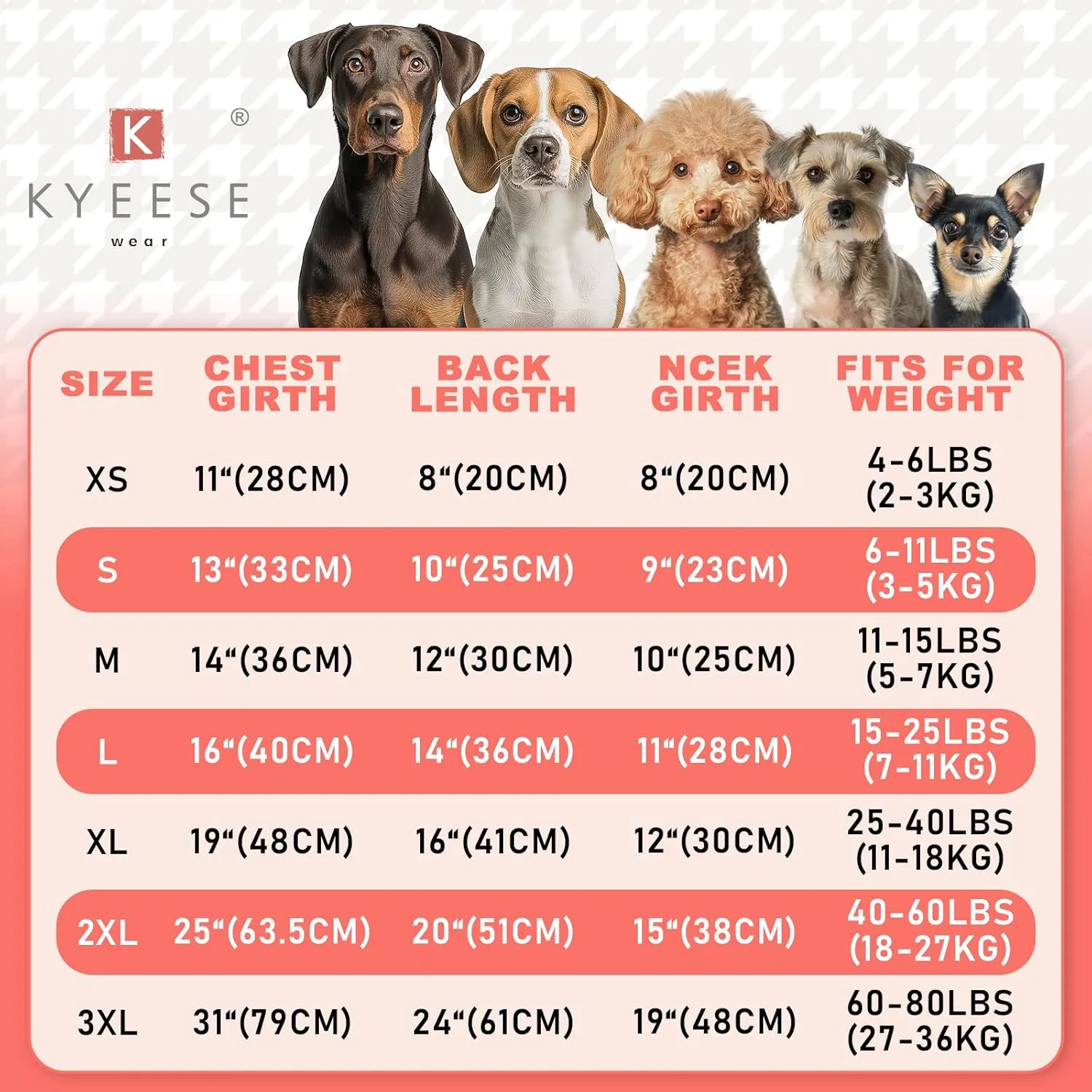 KYEESE Dog Pajamas Velvet Dog Pajamas Small Sized Dogs Soft Dogs Clothes Pjs with Unicorn Pattern Stretchy Pet Jammies Coat Comfy Pet Onesie Costume, X-Large