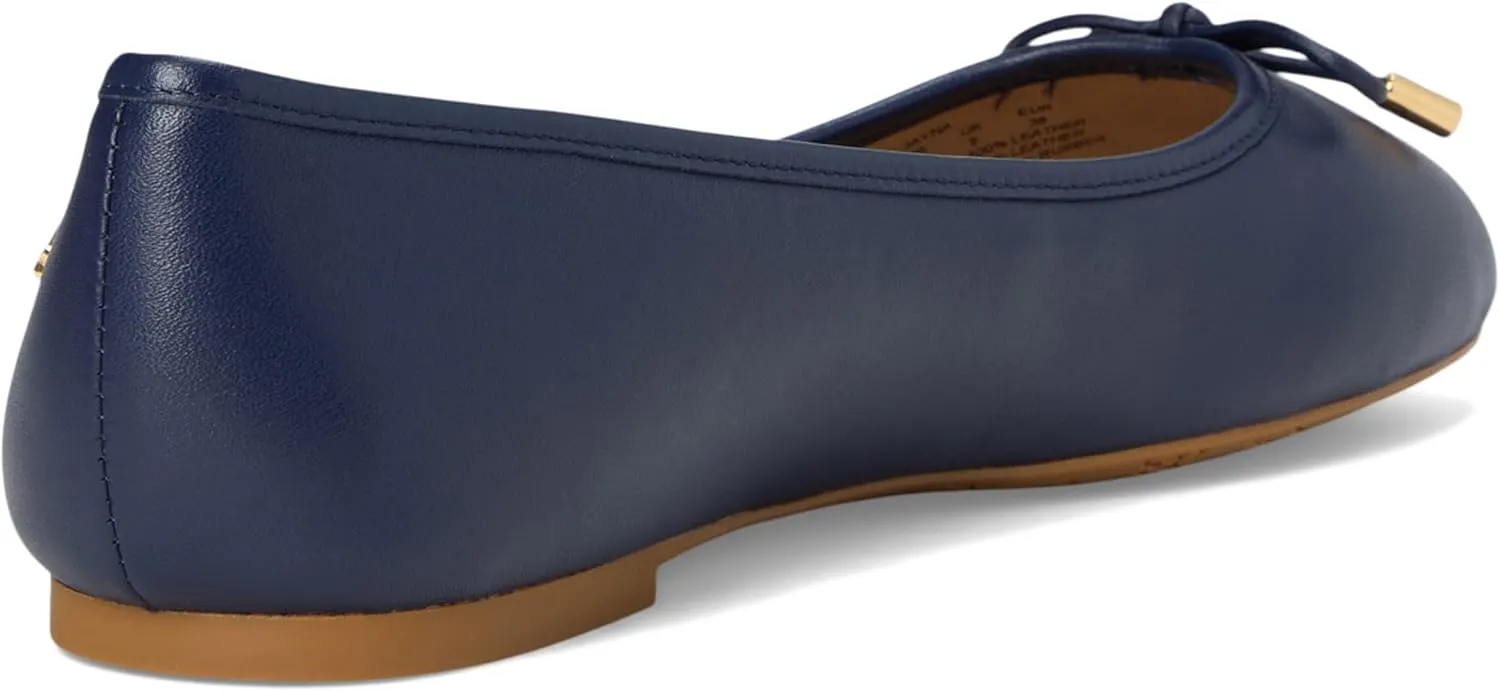 Lauren Ralph Lauren Women's Jayna Nappa Leather Flat Ballet