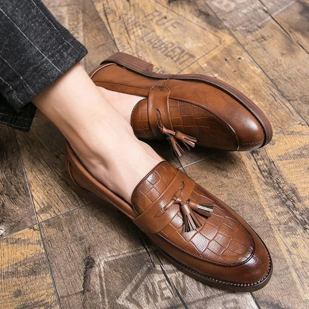 Leandro Luxe Tassel Loafers