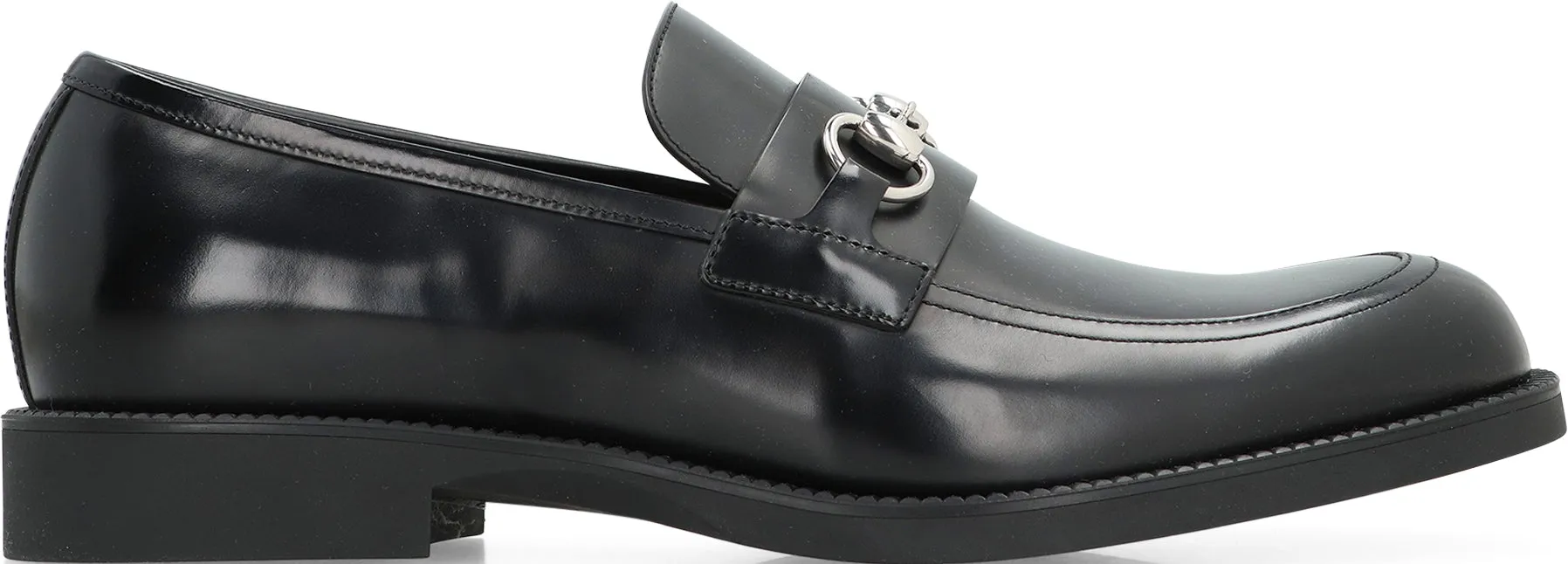 Leather loafers
