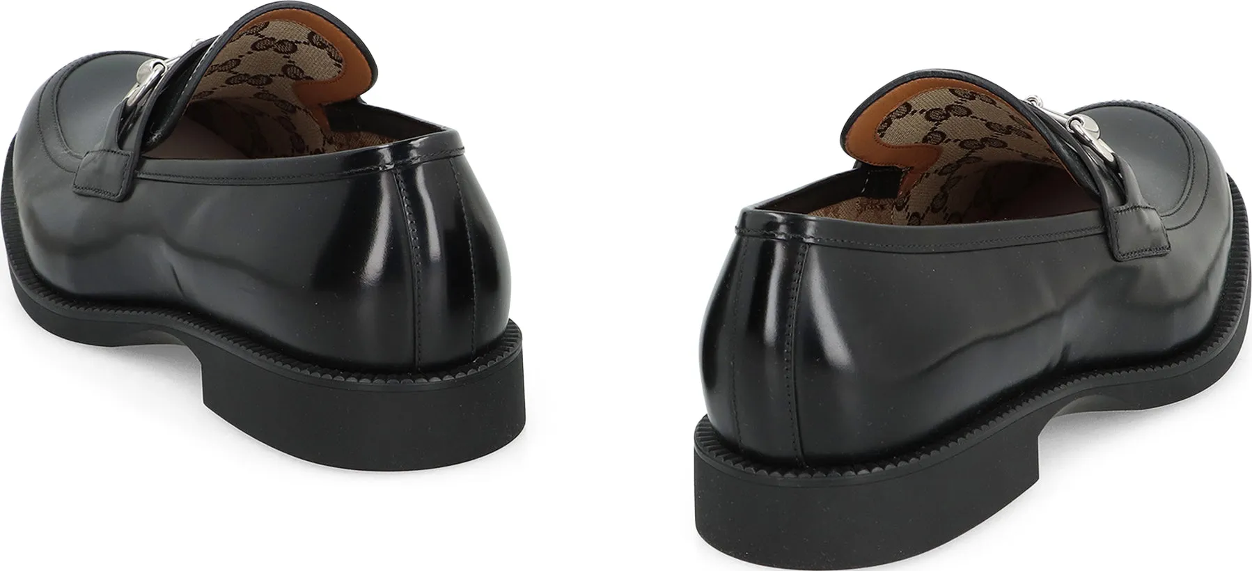 Leather loafers