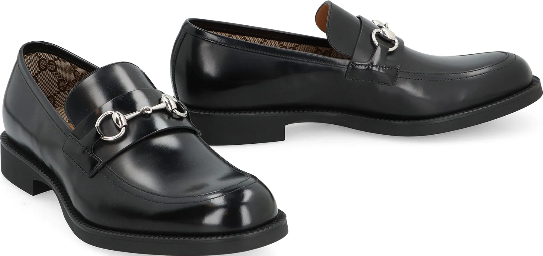 Leather loafers