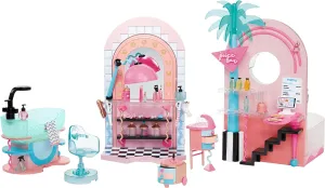 LOL Surprise Salon & Spa Playset with 65  Surprises - Waterfall, Mirror, 360 Play, Holiday Gift for Kids 4  Years