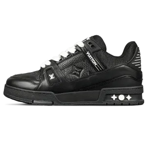 Louis Vuitton Trainer Low 'Black Embossed Monogram'