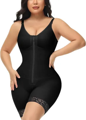 M MYODRESS Fajas Colombianas Moldeadora Tummy Control Faja Body Shaper Post Surgery Compression Garment Butt Lifter Shapewear