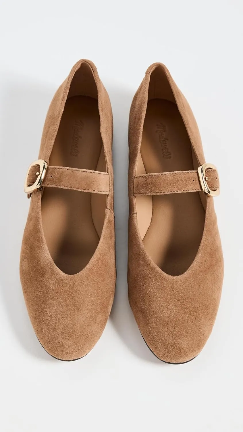 Madewell Women's Hera Grommet Mary Jane Flat