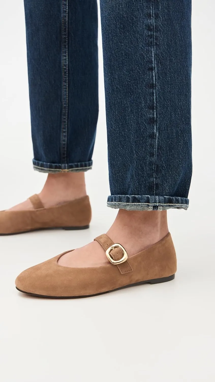 Madewell Women's Hera Grommet Mary Jane Flat