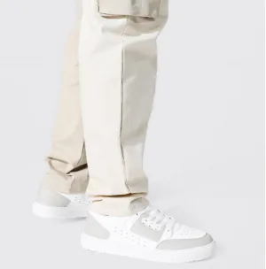 MAN CONTRAST LOW TRAINER