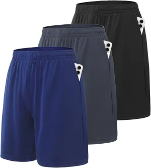 Mans Athletic Gym Shorts - Quick Dry Lightweight Training Shorts
