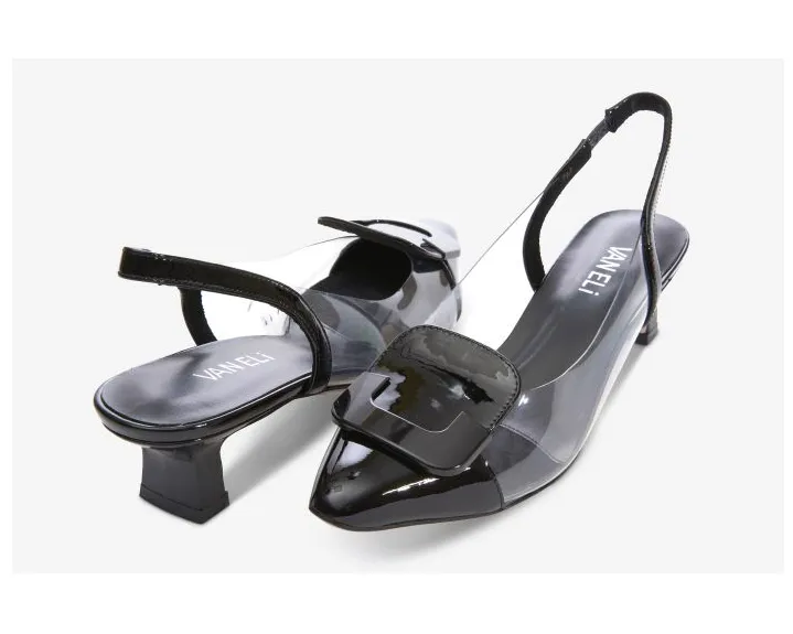 Marmi Shoes Women's Vaneli Tamira - Black Patent