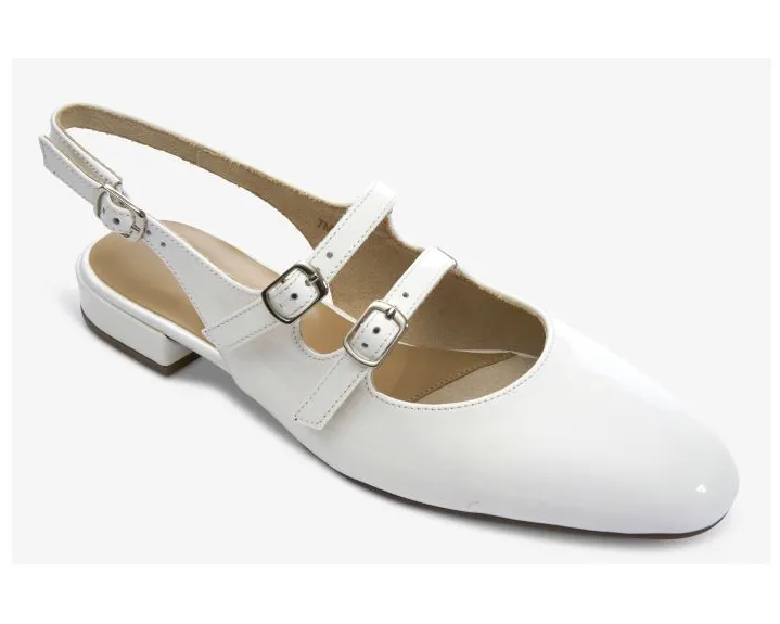 Marmi Shoes Women's Vaneli Tiptoe - White Patent