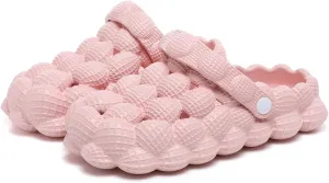 Massage Bubble Slippers, Bubble Slides for Women/Men, Funny Bubble Shoes, Unisex Breathable Beach Sandals, Non-slip Spa Slippers, Soft Pillow Stress Relief Slide, Home Bedroom Shower Trendy Ball Slippers