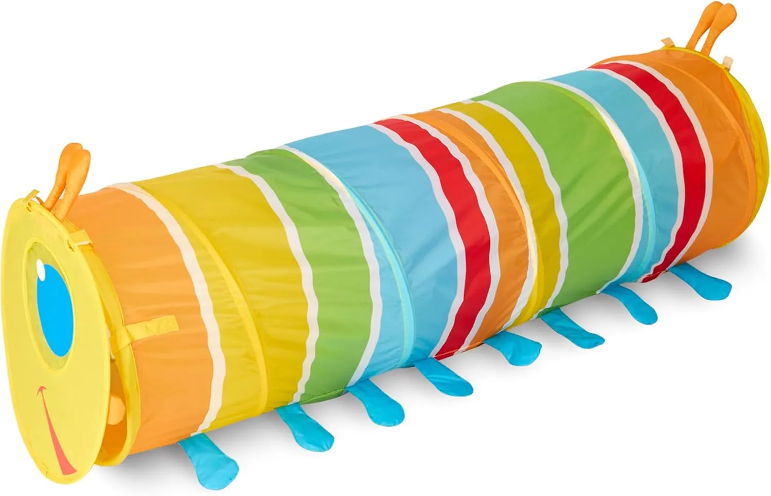 Melissa & Doug Sunny Patch Giddy Buggy Crawl-Through Tunnel - Indoor Outdoor Developmental Activity Toy Tunnel For Toddlers And Kids Ages 3  (Multi color)