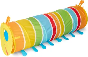 Melissa & Doug Sunny Patch Giddy Buggy Crawl-Through Tunnel - Indoor Outdoor Developmental Activity Toy Tunnel For Toddlers And Kids Ages 3  (Multi color)