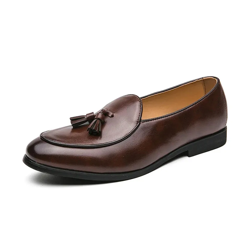 Men Formal Shoes Tassel Loafers