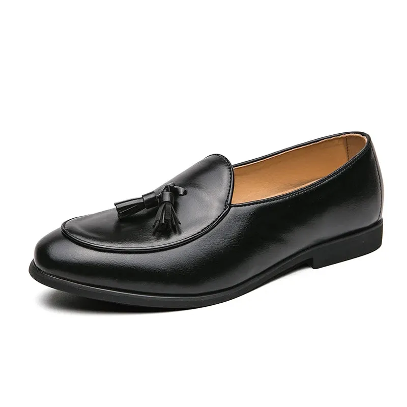 Men Formal Shoes Tassel Loafers
