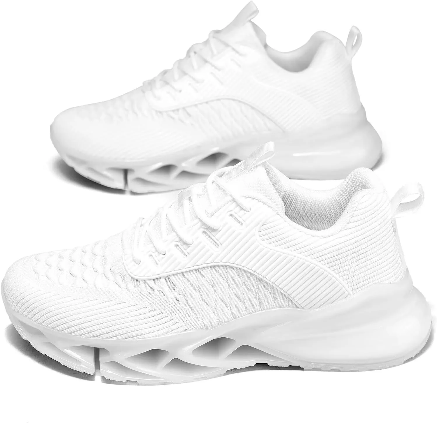 Mens Air Fashion Sneakers Blade Running Walking Shoes Comfortable Non Slip Work Sport Athletic Tennis Shoes