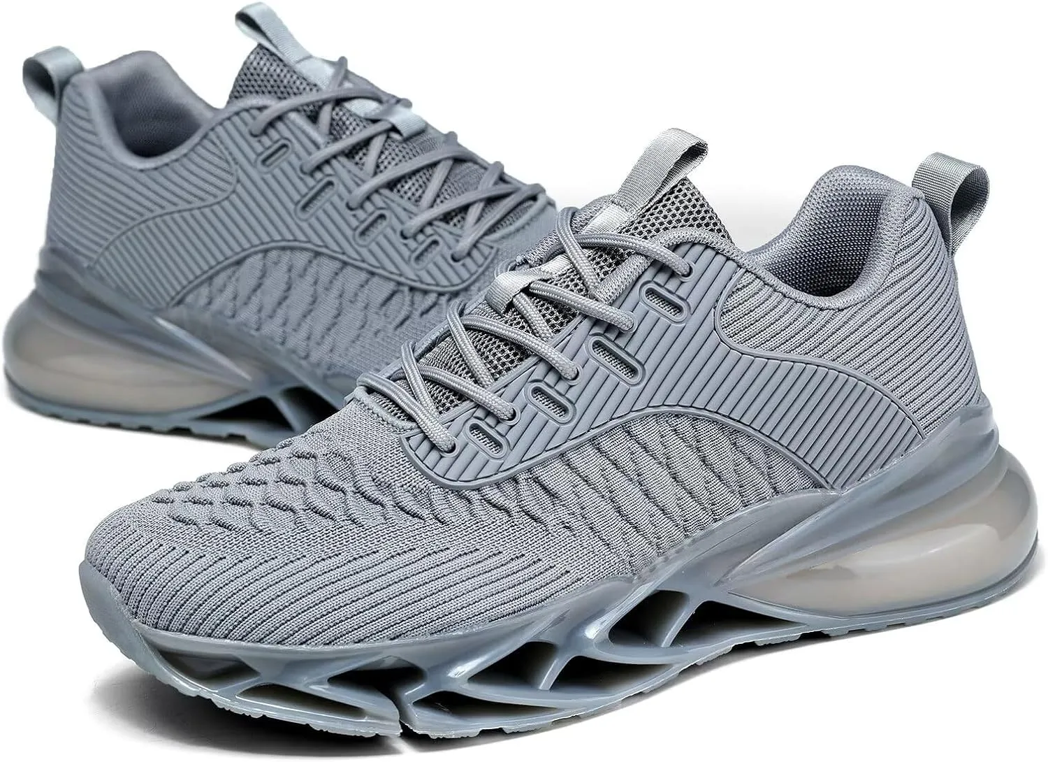 Mens Air Fashion Sneakers Blade Running Walking Shoes Comfortable Non Slip Work Sport Athletic Tennis Shoes