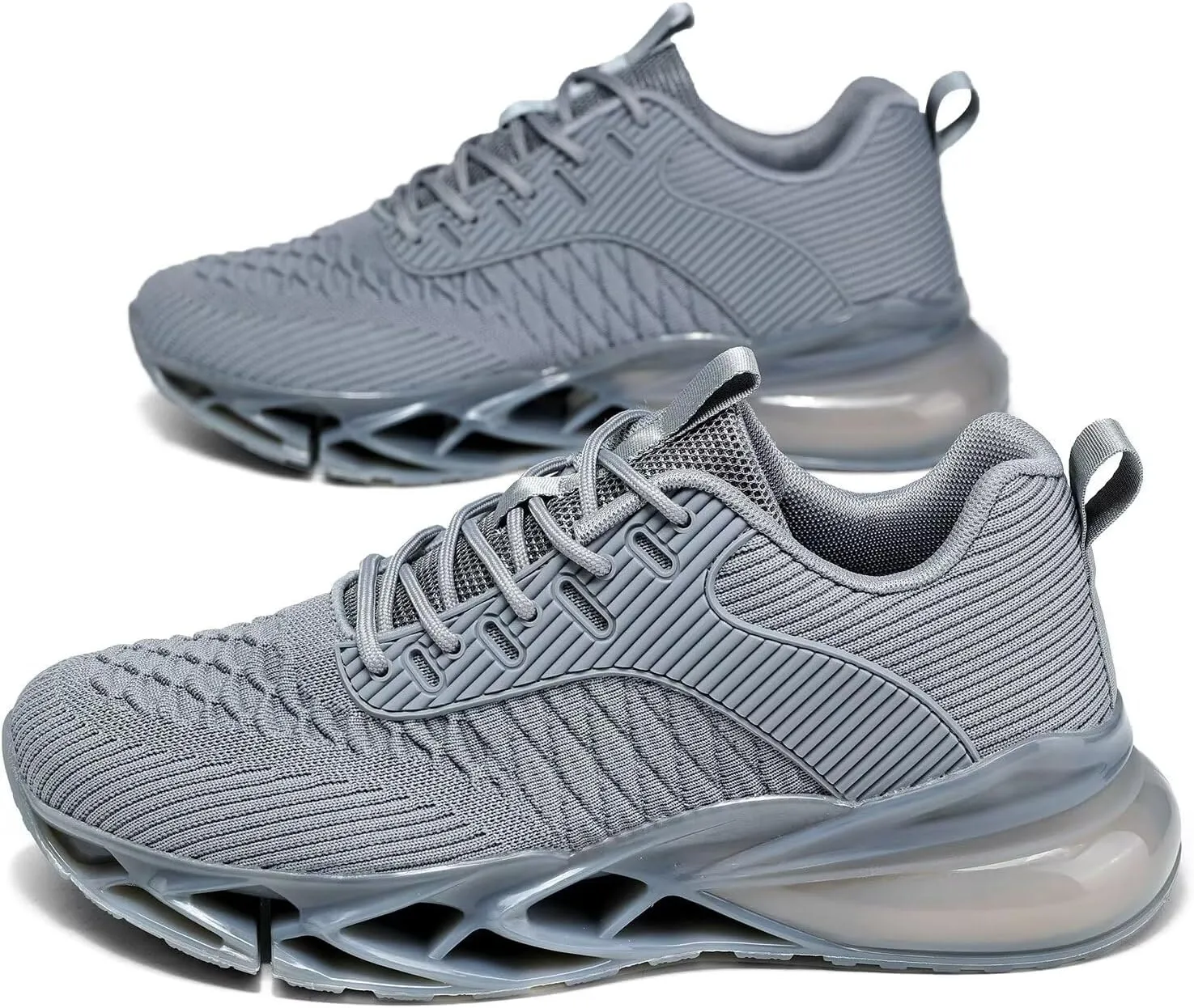 Mens Air Fashion Sneakers Blade Running Walking Shoes Comfortable Non Slip Work Sport Athletic Tennis Shoes