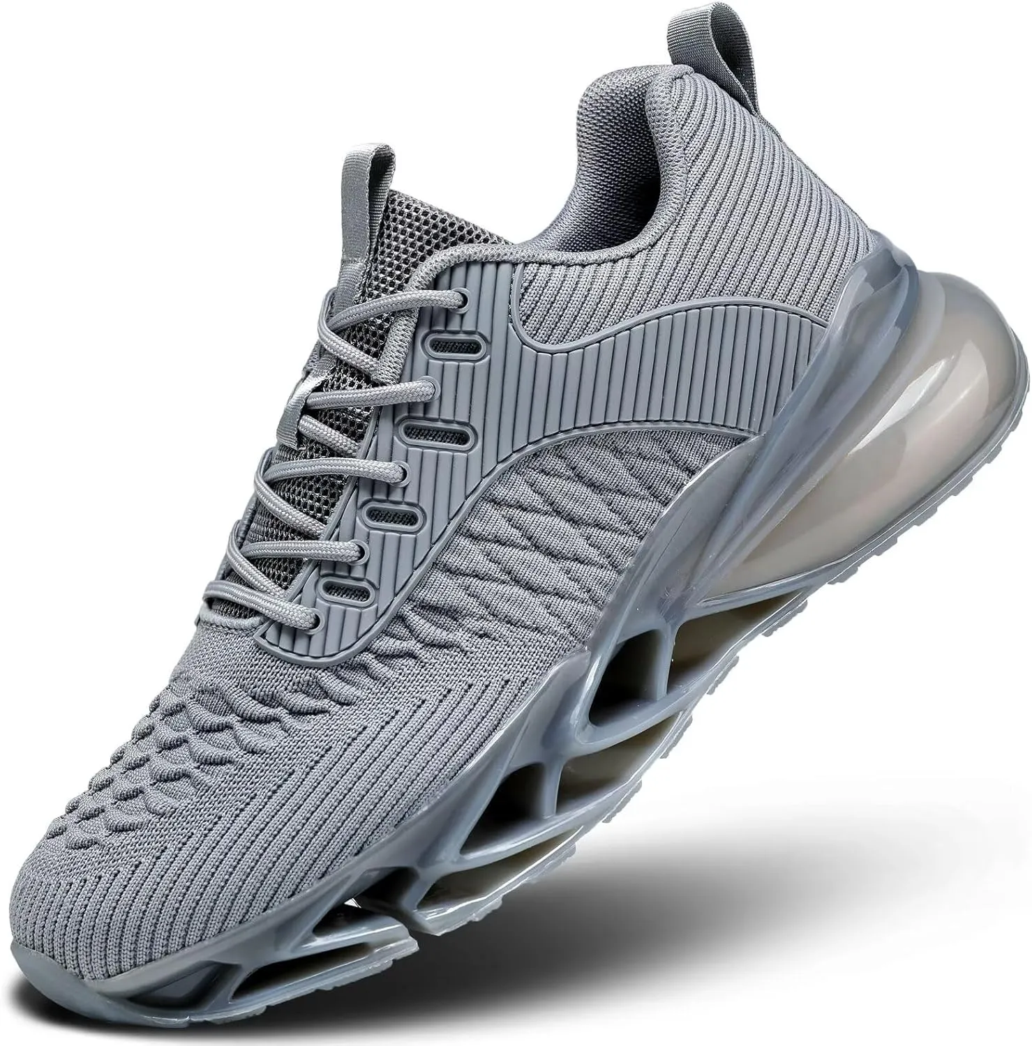 Mens Air Fashion Sneakers Blade Running Walking Shoes Comfortable Non Slip Work Sport Athletic Tennis Shoes