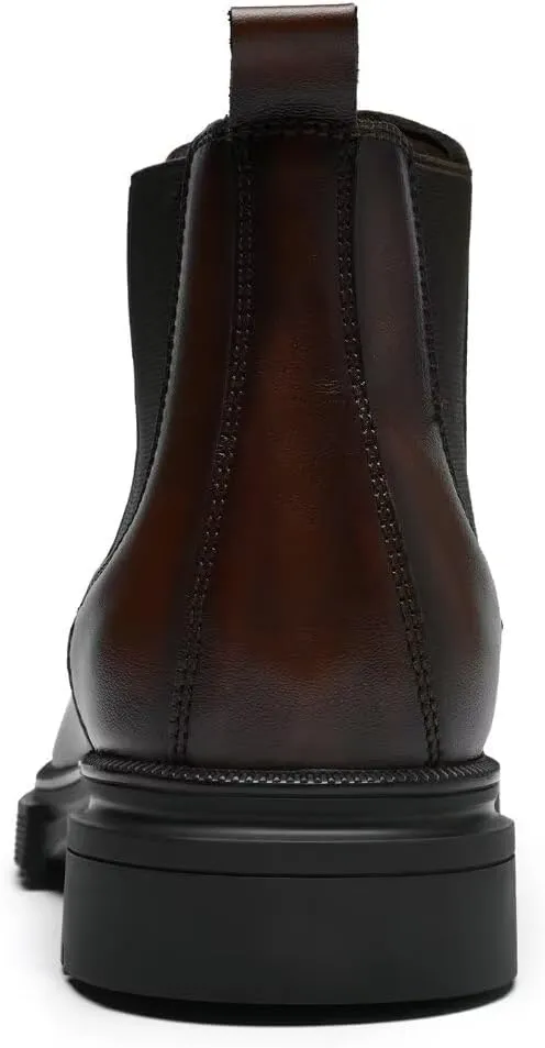 Men's Chukka Boots Genuine Leather Ankle Boot for Men Classic Casual Oxford Style Footwear