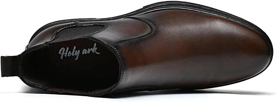 Men's Chukka Boots Genuine Leather Ankle Boot for Men Classic Casual Oxford Style Footwear