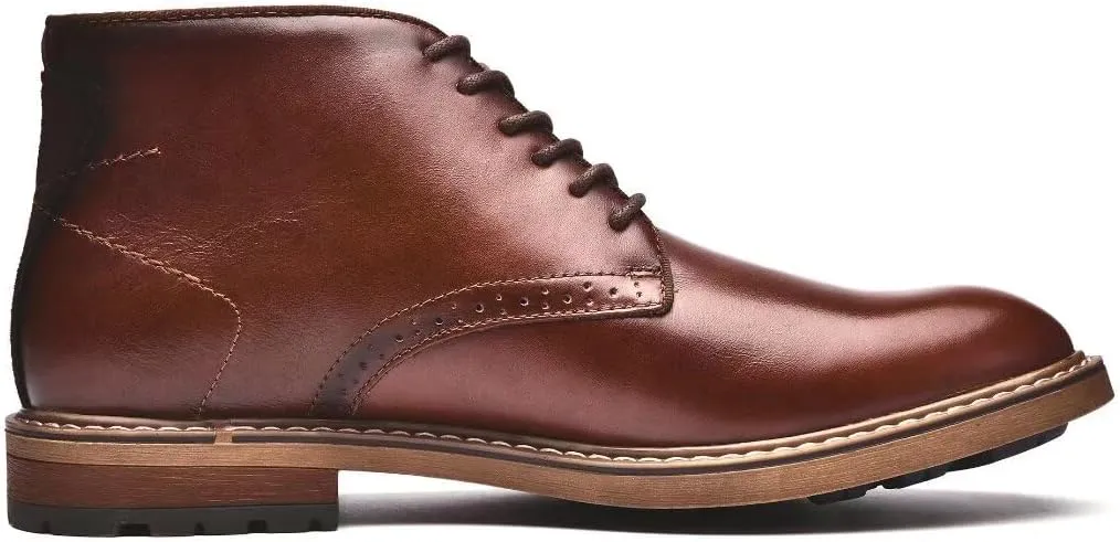 Men's Chukka Boots Genuine Leather Ankle Boot for Men Classic Casual Oxford Style Footwear