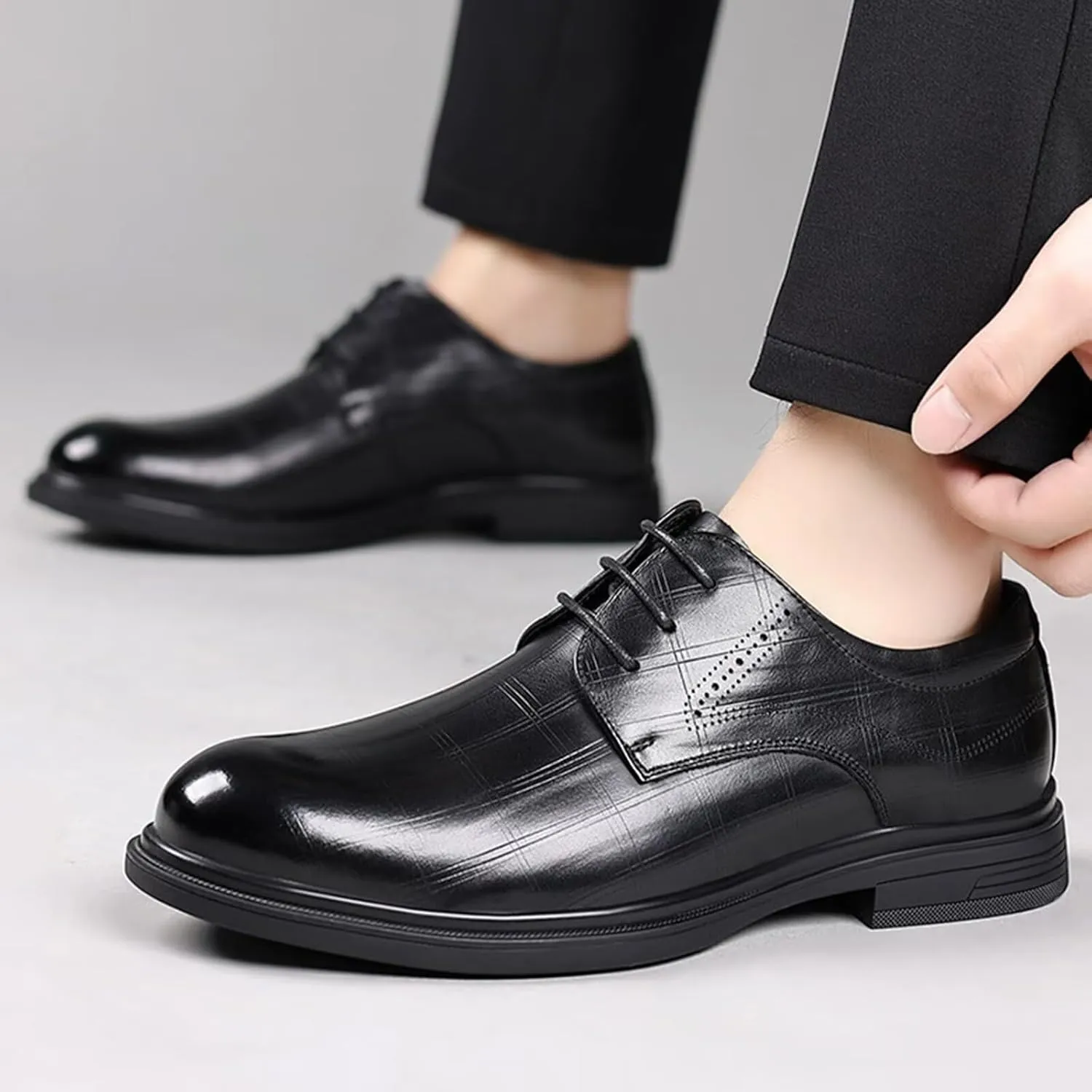 Men's Classic Business Dress Shoes Formal Shoes Leather Shoes Wedding Dress Shoes