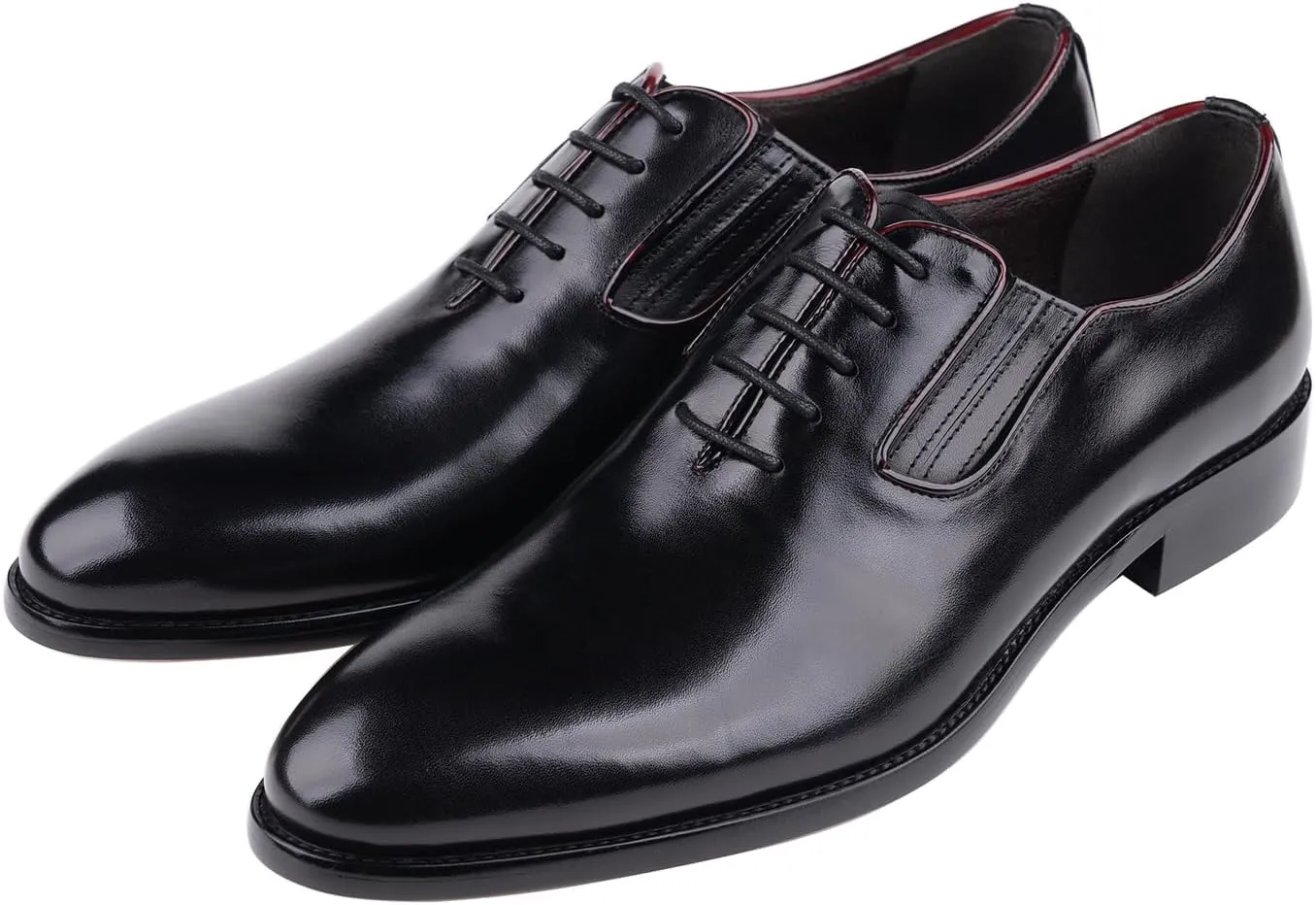 Men's Genuine Leather Oxford Dress Shoes - Handcrafted Formal Business Shoes for Wedding, Party & Office Wear, Classic Style with Premium Comfort, Ideal for Professional & Special Occasions