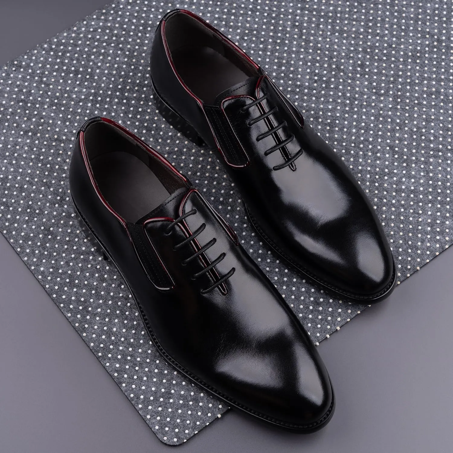 Men's Genuine Leather Oxford Dress Shoes - Handcrafted Formal Business Shoes for Wedding, Party & Office Wear, Classic Style with Premium Comfort, Ideal for Professional & Special Occasions