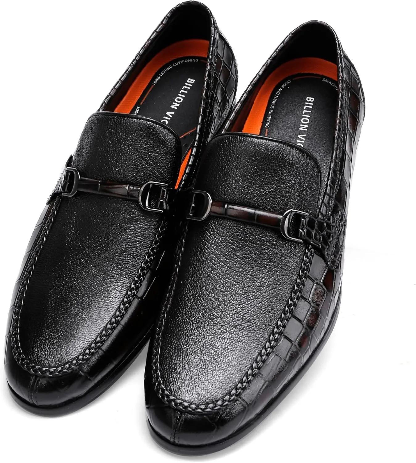 Men's leather Dress Shoes Classic Slip on Loafers Penny Loafers for Men