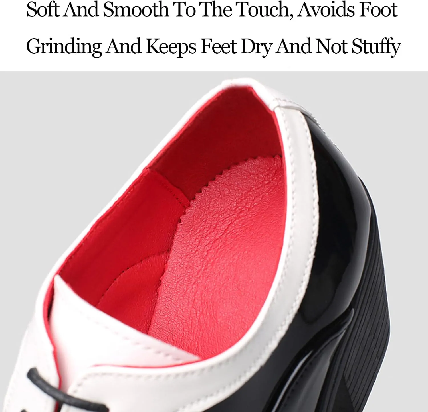 Men's Patent Leather Lace up Block Heel Oxford Shoes Pointed Toe Chunky Low Heel Two Tone Business Dress Loafers Business Derby Shoes Office Prom Evening Wedding Shoes