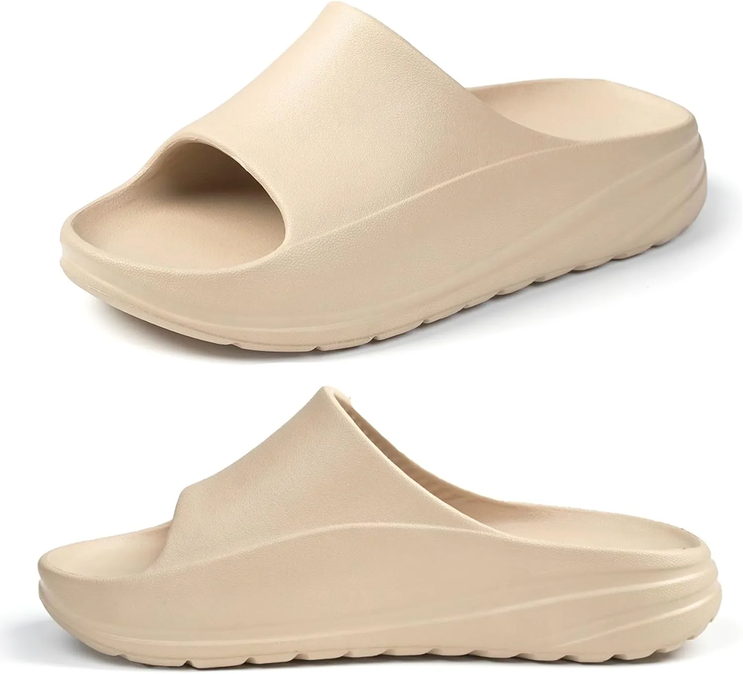 Mens/Womens Sandals Recovery Non-slip Slides with Arch Support Comfy Soft Cloud Pillow Feeling Slippers