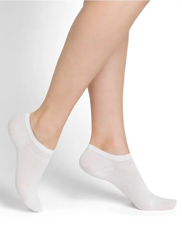 MERCERISED COTTON LOW-CUT SOCKS