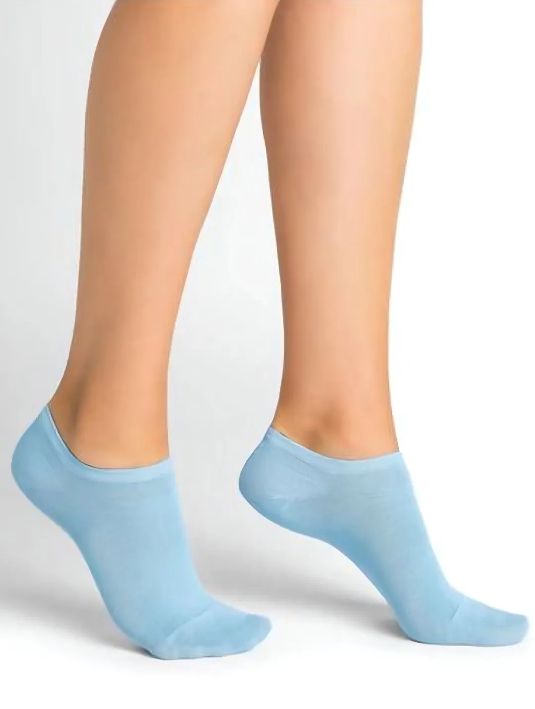 MERCERISED COTTON LOW-CUT SOCKS