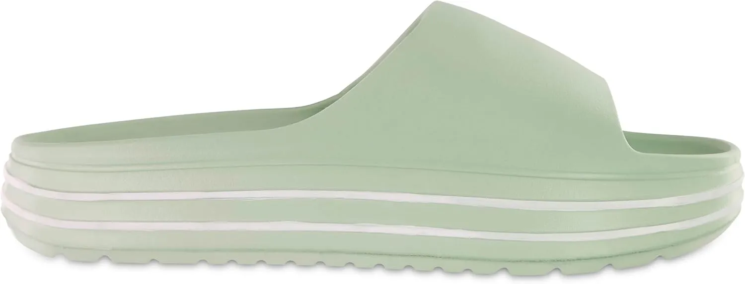 MIA Women's Porsha Cushion Slide Sandal