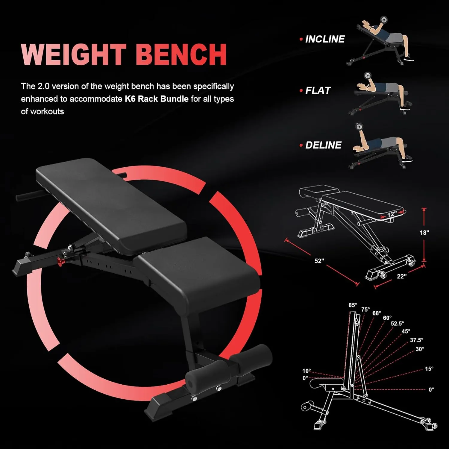 Mikolo Power Cage, Power Rack with Cable Crossover System, 1500LBS Squat Rack with LAT Pull Down System, Workout Cage with Pulley System for Fitness Home Gym