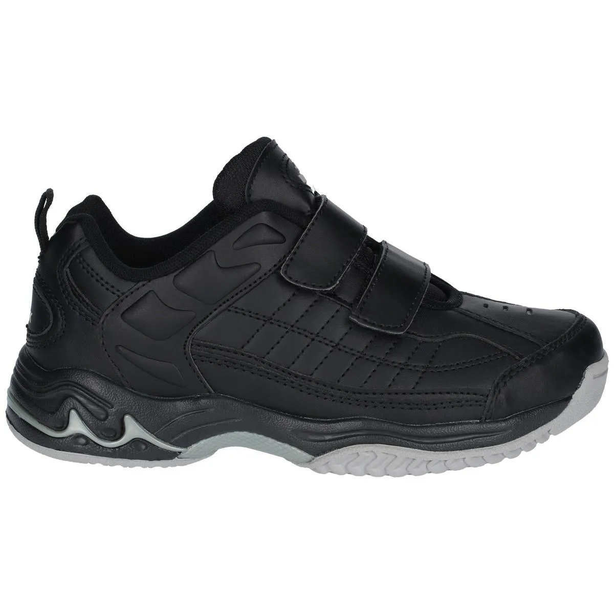 Mirak Contender Touch Fastening Trainer Black