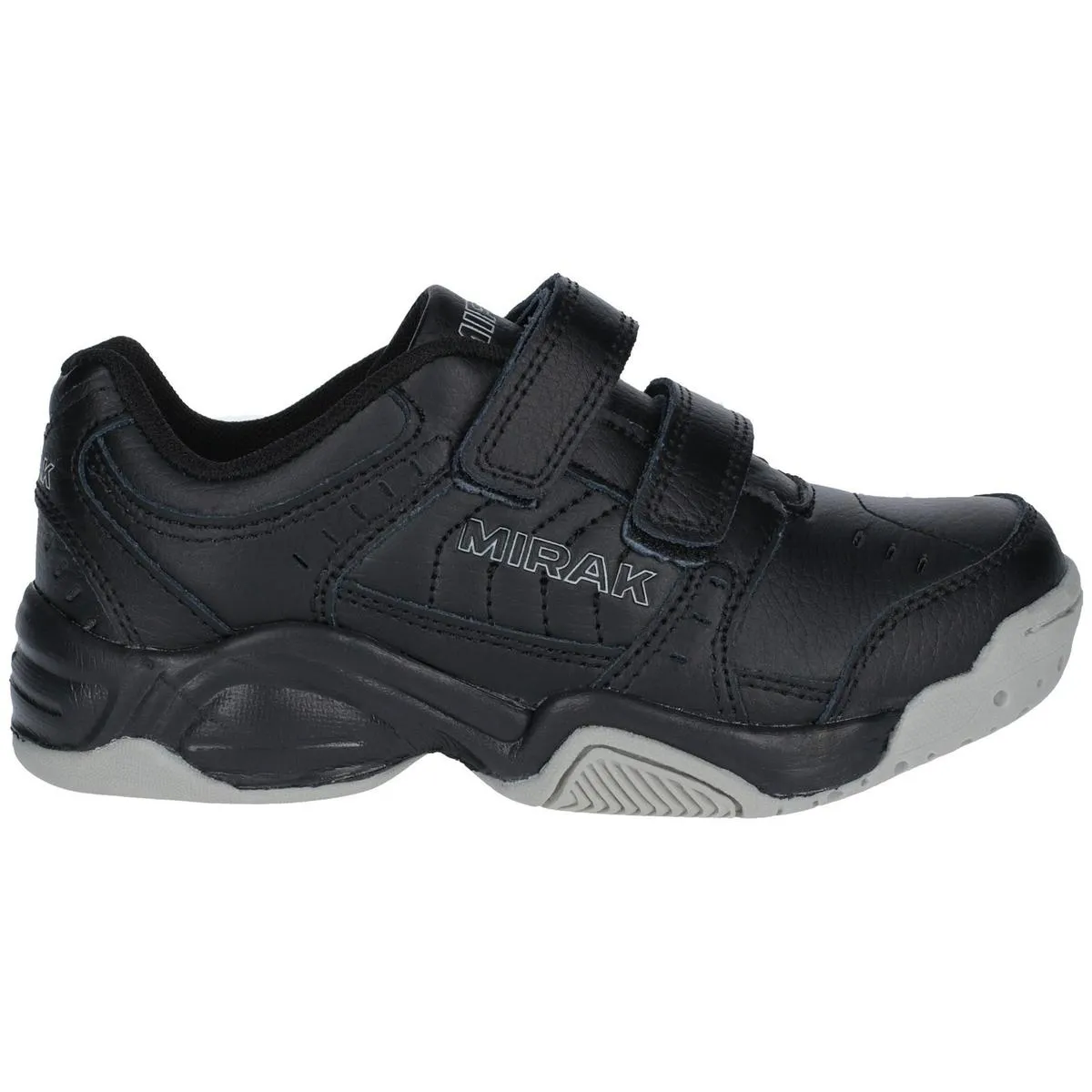 Mirak Contender Touch Fastening Trainer Black