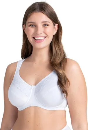Miss Mary of Sweden Minimizer Underwired Bra Cotton Now Flatcup