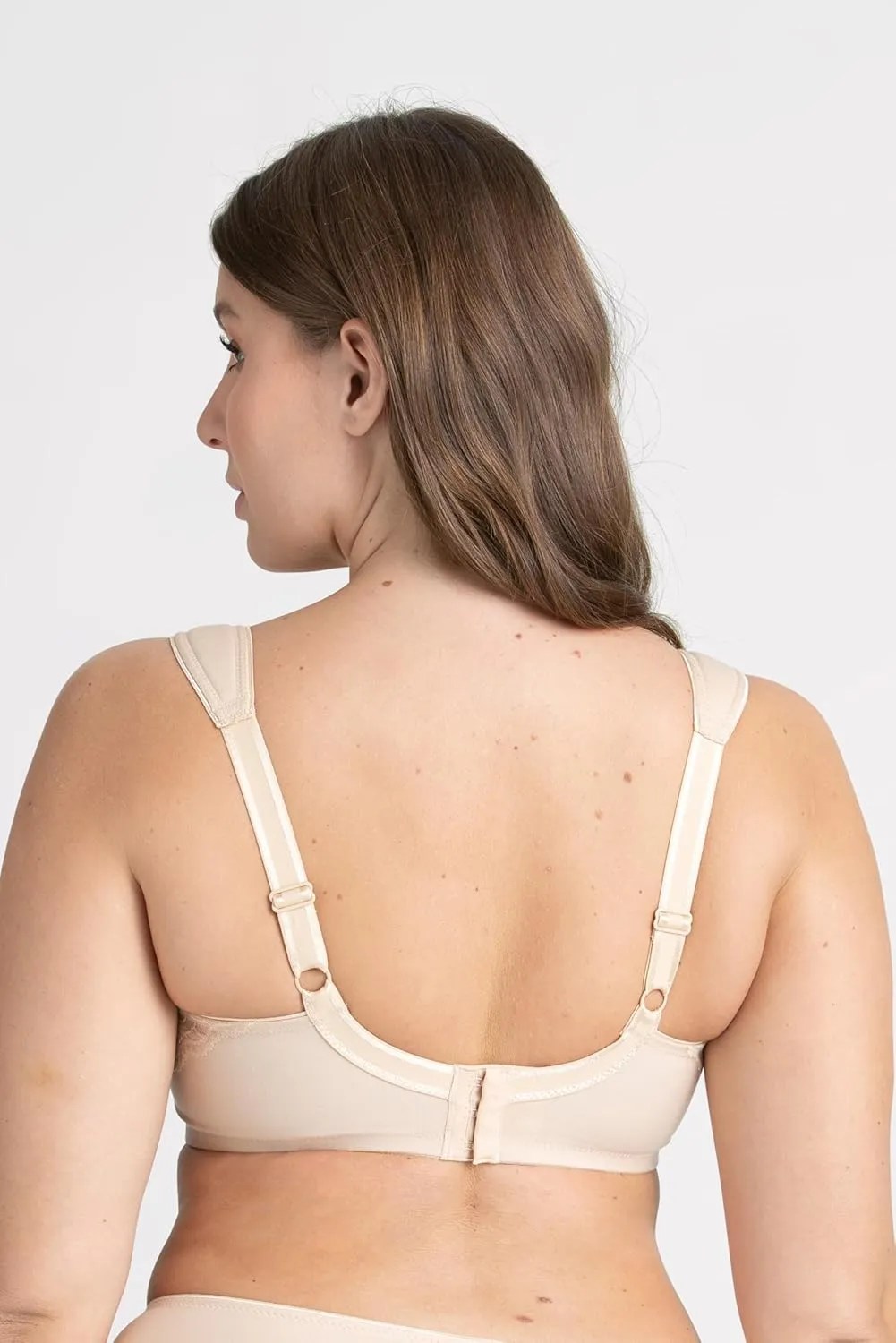 Miss Mary of Sweden Minimizer Underwired Bra Cotton Now Flatcup