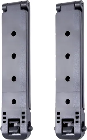 Molle Attachment, 2X Molle Quick Locking Compatible Locking Belt Clips with Mounting Hardware, Molle Accessories, DIY for Knife Sheath, Mag Pouch, Molle Vest & Gear