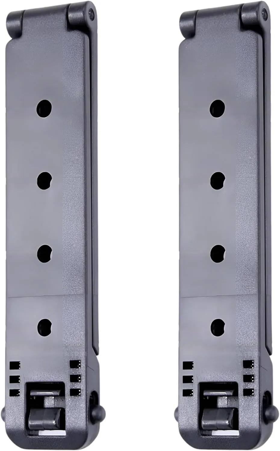 Molle Attachment, 2X Molle Quick Locking Compatible Locking Belt Clips with Mounting Hardware, Molle Accessories, DIY for Knife Sheath, Mag Pouch, Molle Vest & Gear