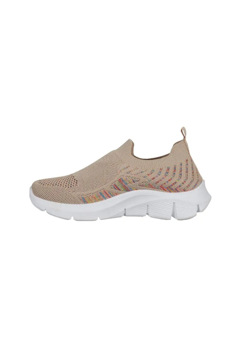 Multi Colour Stripe Mesh Trainer
