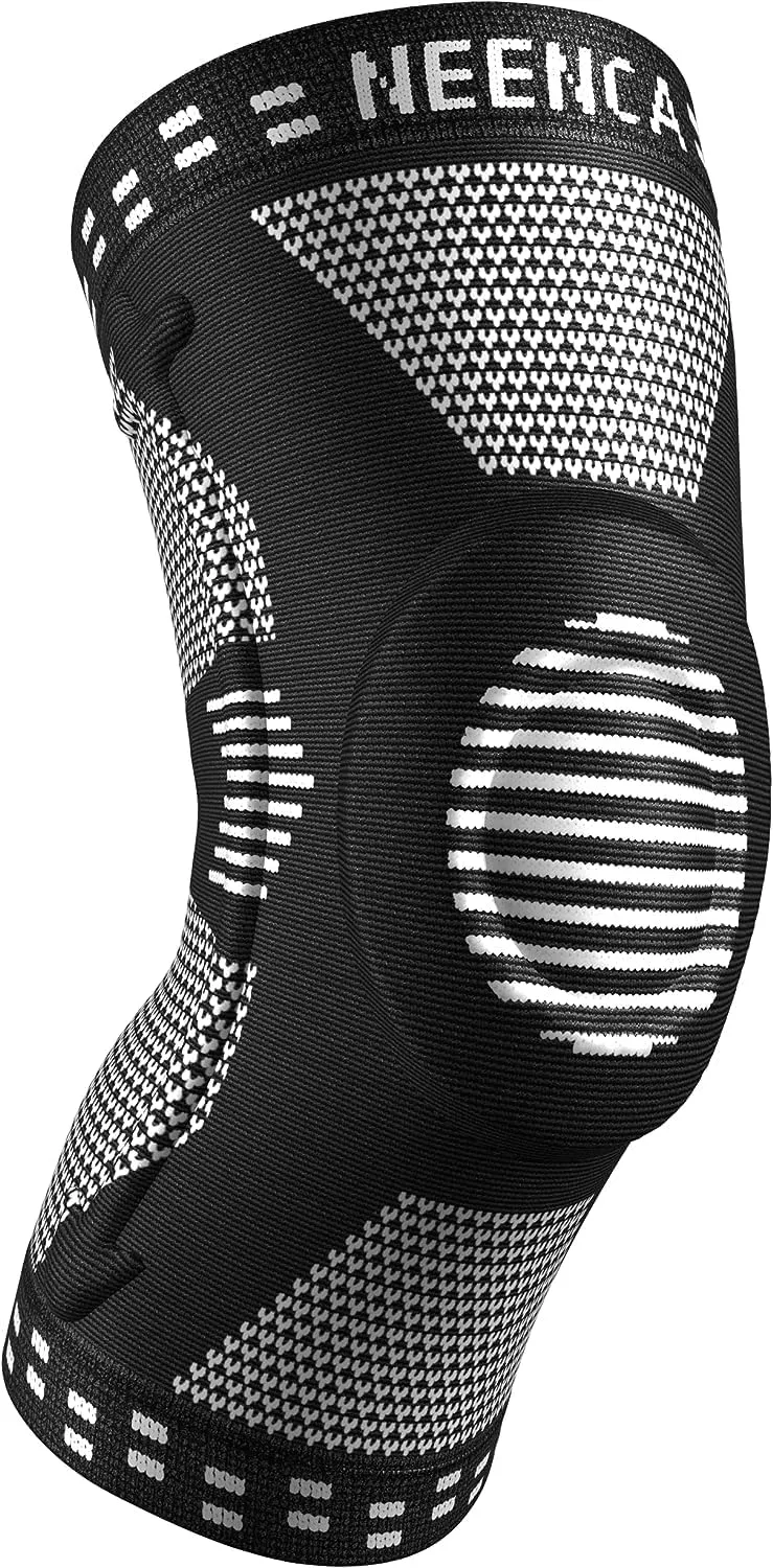 NEENCA Knee Braces for Knee Pain Relief, Compression Knee Sleeves with Patella Gel Pad & Side Stabilizers, Knee Support for Weightlifting, Running, Workout, Arthritis, Meniscus Tear, Men Women. ACE-53